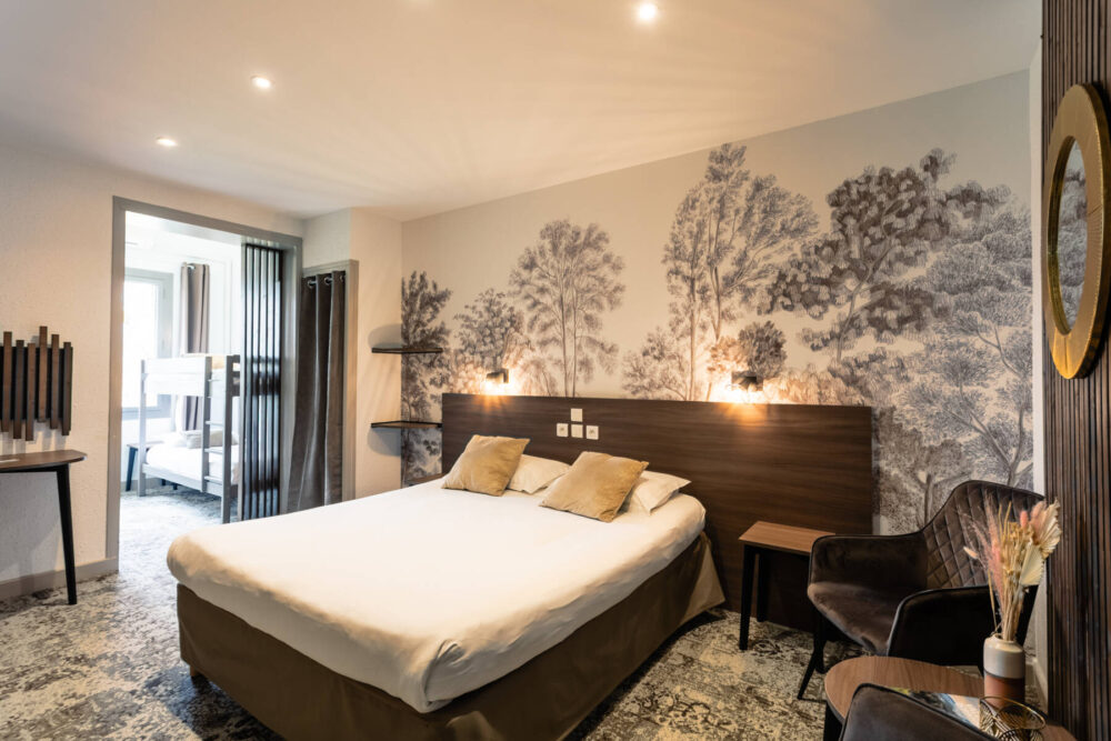 Chambre pour 4 personnes Rocamadour