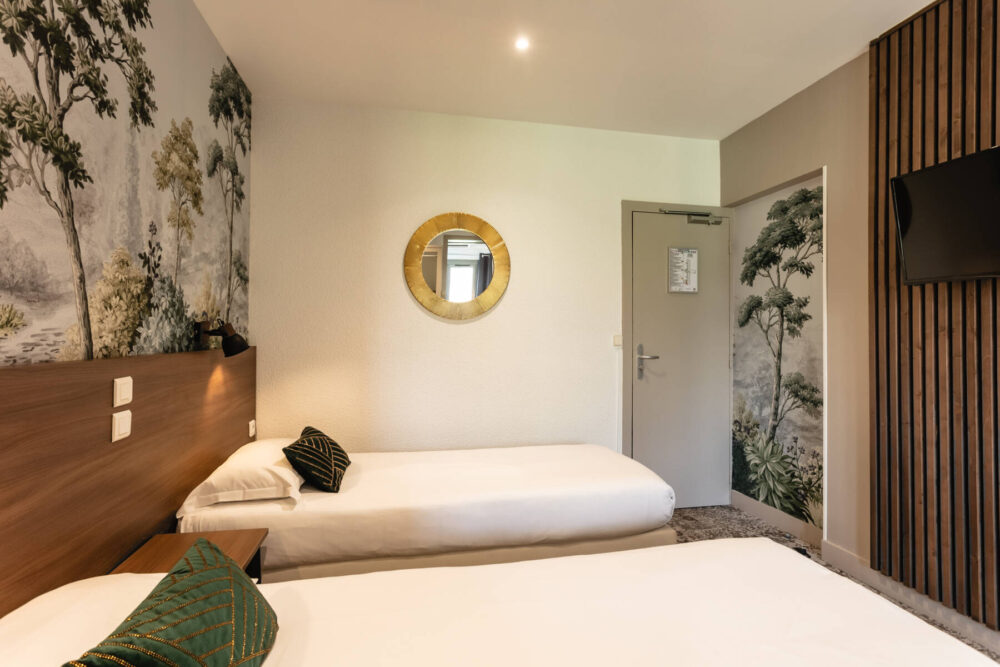 Chambre 2 lits Rocamadour