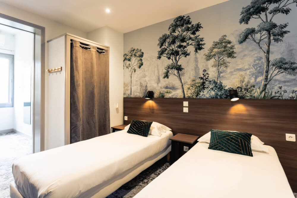 Chambre twin pour 2 pers Rocamadour